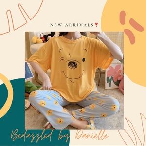 Cotton spandex pj set